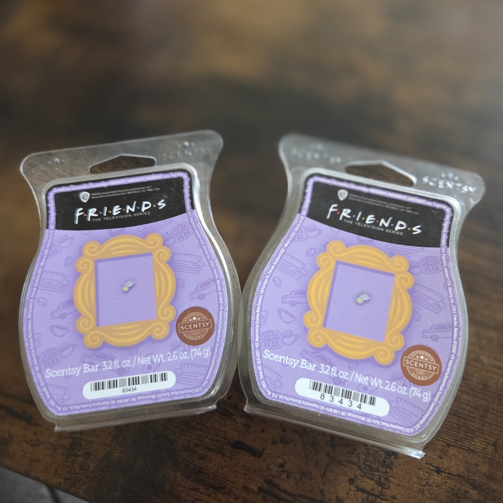 Scentsy Friends Wax Bar in Purple and Gold